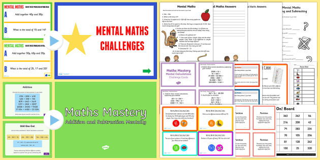 Ks2 Year 5 Mental Maths Games