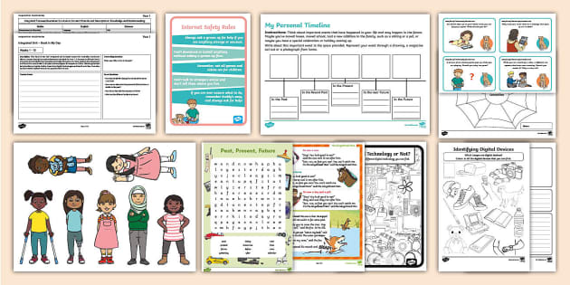 Year 1 Weeks 7-8 Integrated Unit: Back in My Day Resources