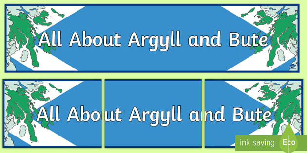 Scottish Areas All About Argyll and Bute Display Banner