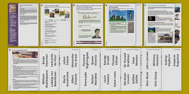 Back To School Resource - History (professor Feito) - Twinkl