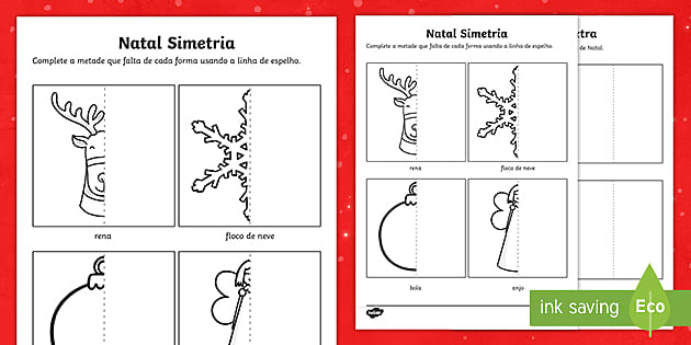 FREE! - Desenhos de Natal – Atividades de Colorir - Twinkl