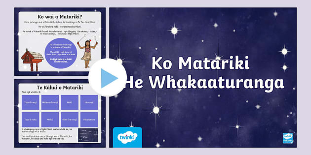 Ko Matariki - He Whakaaturanga (teacher made) - Twinkl