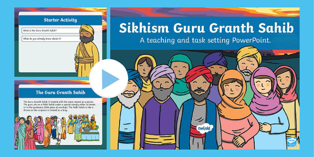 Guru Granth Sahib Teaching And Task Setting Powerpoint   Artofit