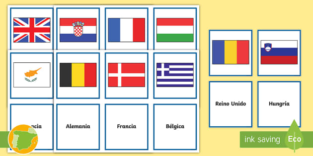 Banderas de españa, europa, comunidad autonoma y personalizada