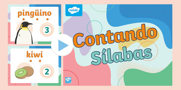 PowerPoint: Contando Sílabas (teacher Made) - Twinkl