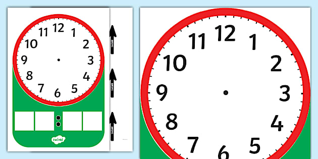 Analogue and Digital Clock Teaching Activity - ESL Telling the Time ...
