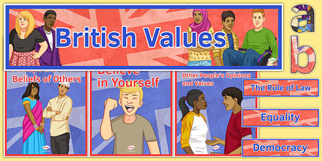 British Values Display Pack British Values Display