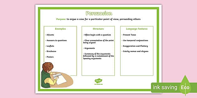 persuade definition for kids