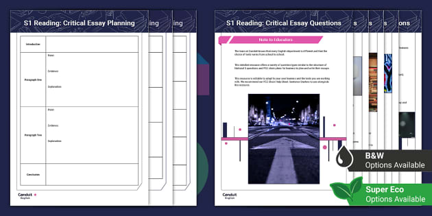 essay questions about critical reading