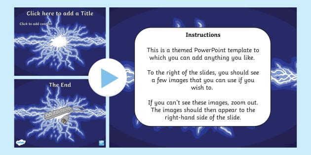electricity background powerpoint