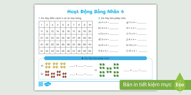 Bảng nhân 6 trang 24 - Học bảng nhân hiệu quả và dễ nhớ