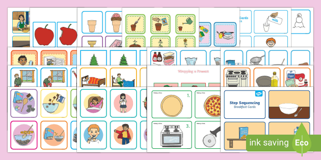Sequence Board Game for Speech Therapy Activities - Teaching Talking