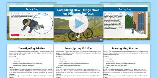 Y3 Forces And Magnets: Compare How Things Move On Different Surfaces ...