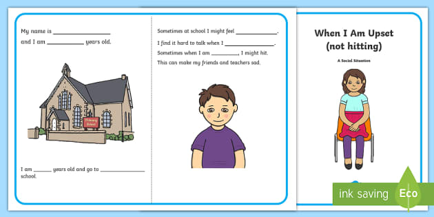 Free Printable Social Story About Playing Hide & Seek