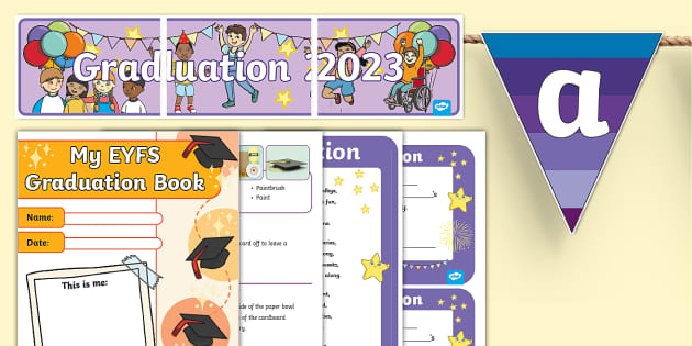 EYFS Graduation Pack (profesor Hizo) - Twinkl