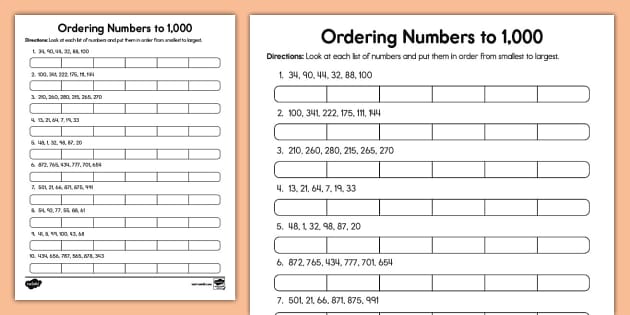second-grade-ordering-numbers-to-1-000-activity-twinkl