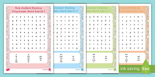 New Zealand Word Search Puzzles Pack (teacher made) - Twinkl