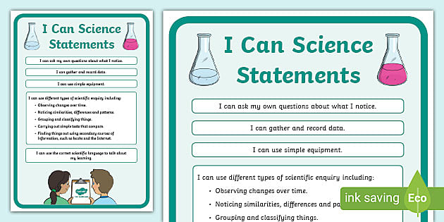 Ks1 I Can Science Statement Poster Teacher Made Twinkl 