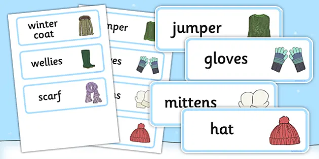 Froggy Gets Dressed Winter Clothing Vocabulary Words