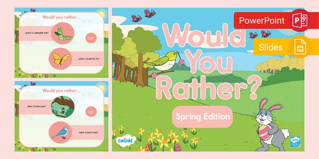 Would You Rather? PowerPoint Game (teacher made) - Twinkl