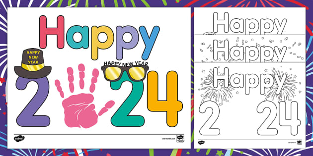 Happy 2024 Handprint Craft L Enseignant A Fait Twinkl   Happy 2024 Handprint Craft Us Ac 1704218707 Ver 1 