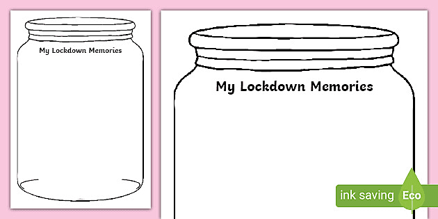 Memory Jar Label (teacher made) - Twinkl