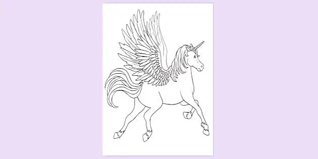 unicorn Drawing by ozgun evren erturk | Saatchi Art
