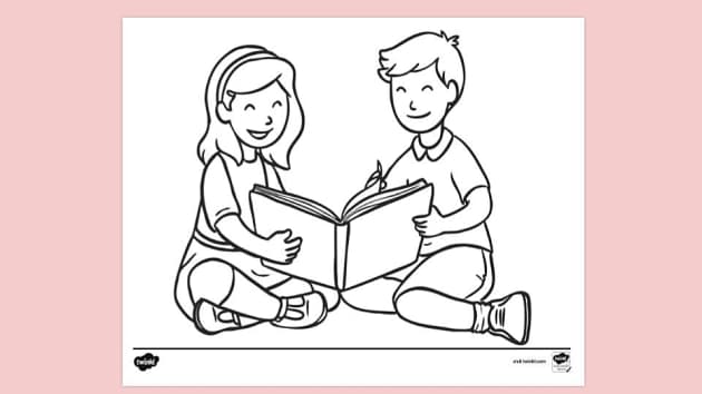 Coloring/Activity Book for Elementary Students with Dyslexia
