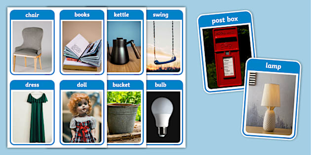 Everyday Objects Photo Flashcards (teacher made) - Twinkl