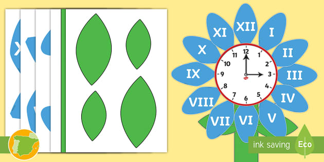 Imágenes de Reloj analógico - Los números romanos