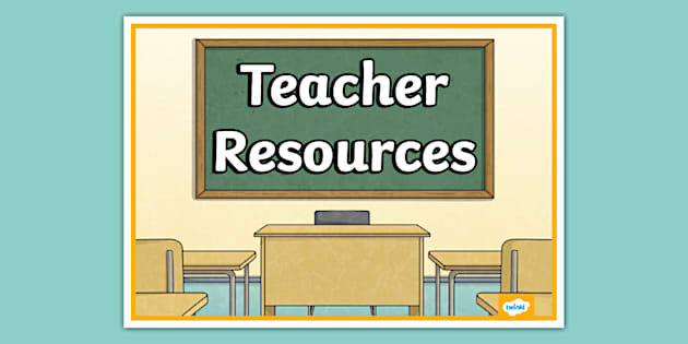 Teacher Resources Display Poster (teacher Made) - Twinkl