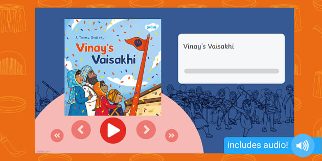 Vinay&#039;s Vaisakhi Listen and Follow Audio Story