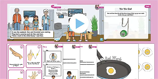 Letter And Sound Y Lesson Pack Level 3 Week 2 Lesson 1