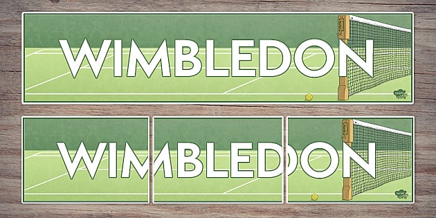 Wimbledon Party Banner Twinkl Party teacher Made wimbledon-party-banner-twinkl-party-teacher-made