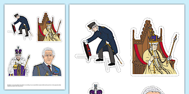 King Charles Iii Clip Art Cut-outs (teacher Made) - Twinkl