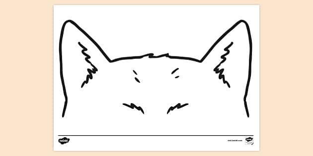 Free Wolf Ears Colouring Sheet Colouring Sheets
