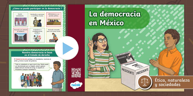 La democracia en México - PowerPoint (l'enseignant a fait)