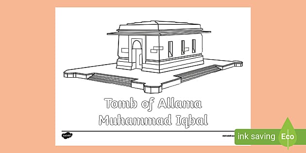 iqbal book setting clipart