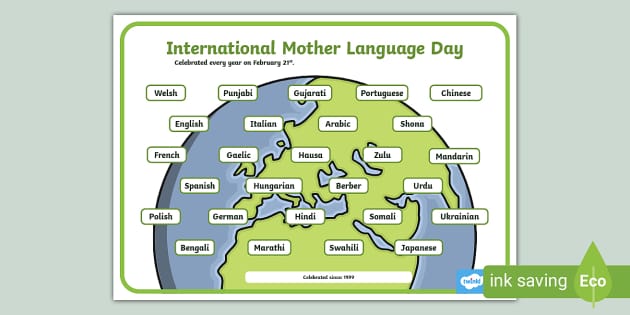 International Mother Language Day Poster 1 - Twinkl