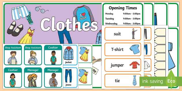 Clothes Shop Role Play Pack Bank Role Play banking bank