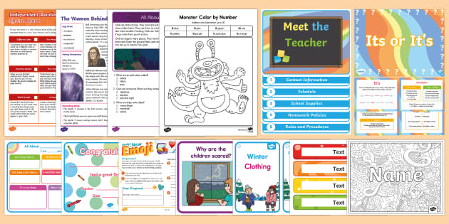 FREE Downloadable Elementary Teacher Resources Pack | Twinkl