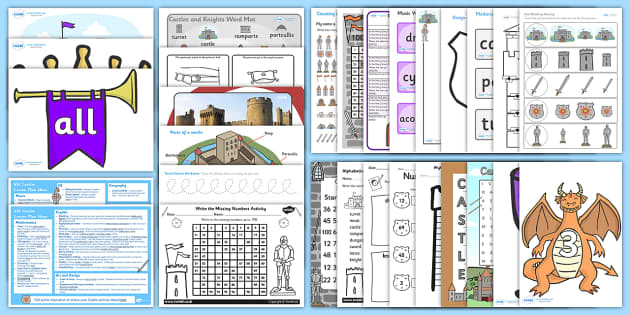Castles Topic KS1 Lesson Plan Ideas - Primary Resources