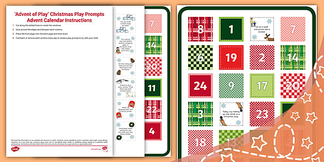 Advent of Play: Christmas Play Prompts Advent Calendar