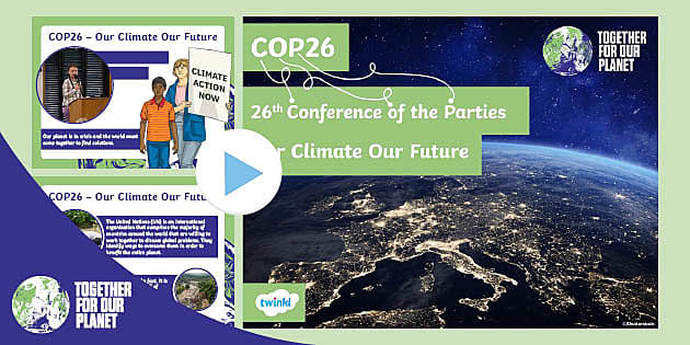 FREE COP26 Lesson Plan PowerPoint Our Climate Our Future 7 9