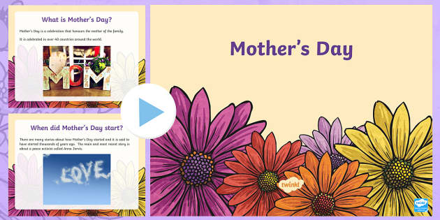 presentation ideas for mother's day