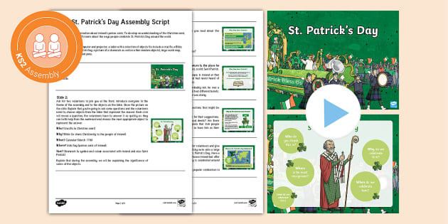 Who Is St Patrick? | Assembly Pack | Primary Resource