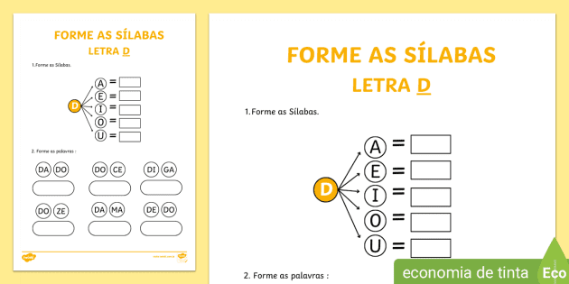 Jogo de Alfabetização - Sílabas (arquivo Digital)