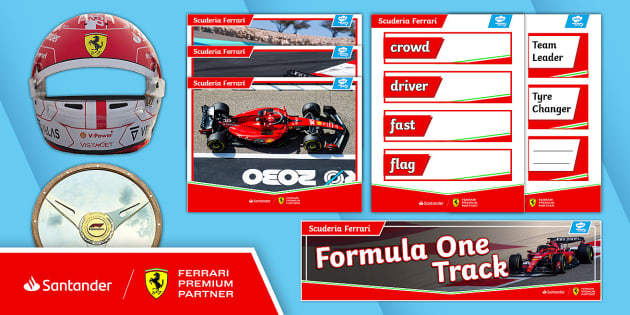 FREE Scuderia Ferrari F1: Role Play Pack (Teacher-Made)