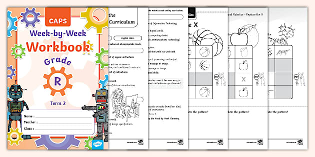 Robotics and Coding Grade R Term 2 CAPS Curriculum Workbook