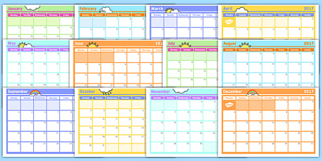 calendar planner template